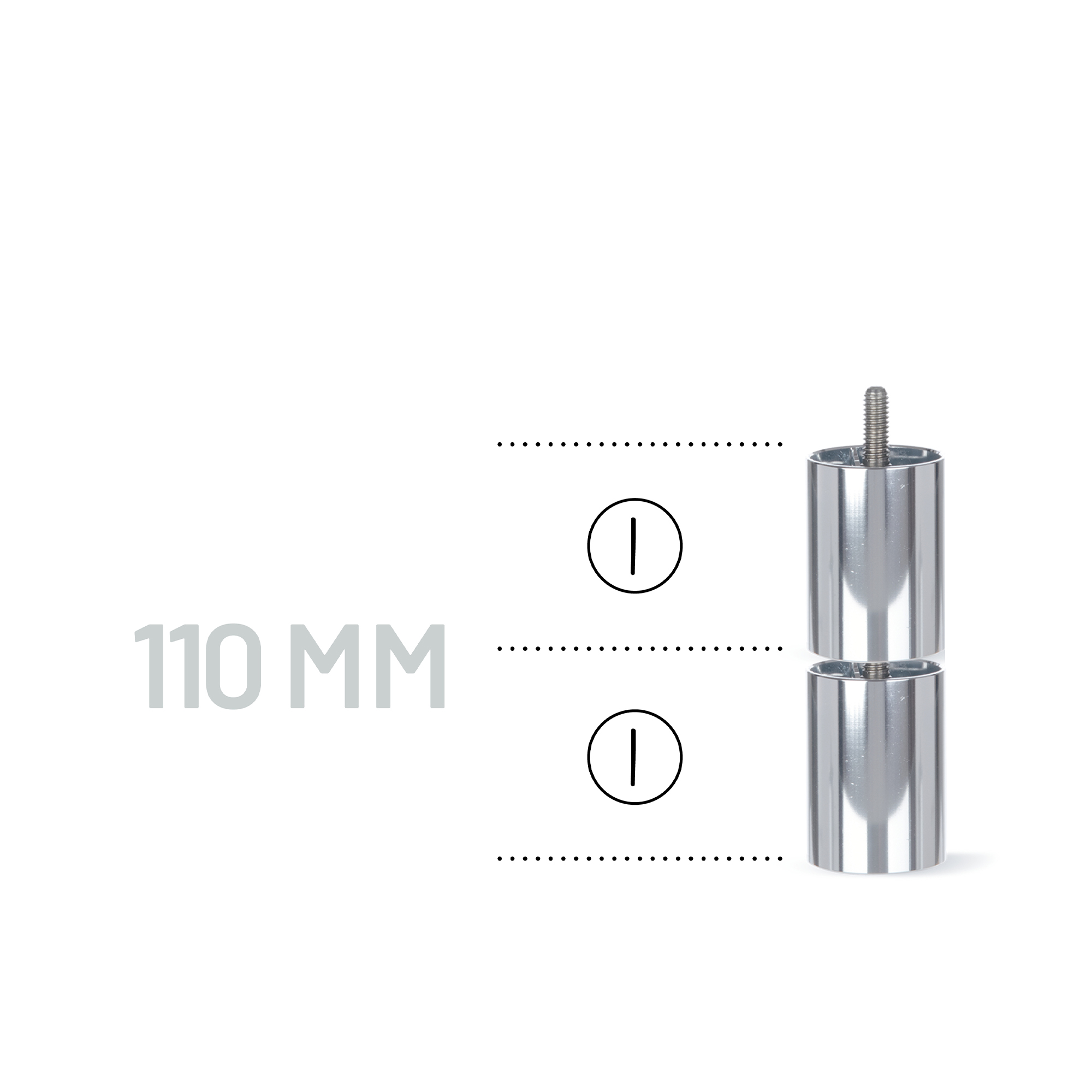 STOCKWERKHÖHE 110 MM